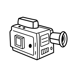 Camcorder, Camera, Cinematography, Filmmaking, Videography icon