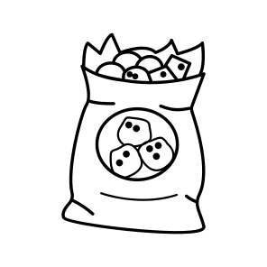 Candy Pouch, Sweets, Sack, Bag, Confectionery icon