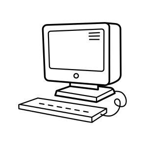 Desktop Computer, Workstation, Pc, System, Monitor, icon