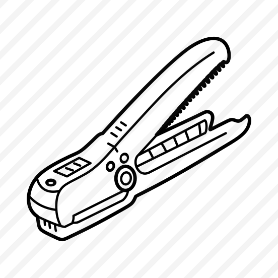 Hair Crimper, Hairstyling, Grooming, Tool, Equipment, preview