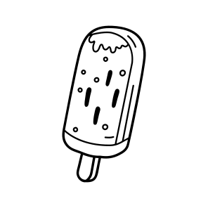 Ice Popsicle, Ice Cream, Sweet, Confectionery, Sweetmeat icon