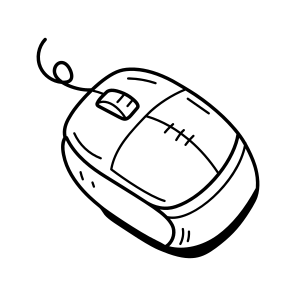 Mouse, Hardware, Input Device, Handheld, Scroller icon