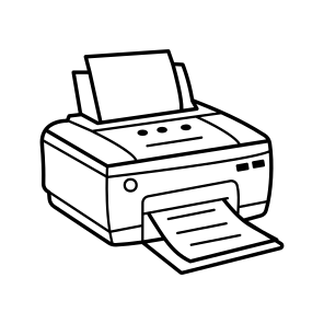 Printer, Plotter, Machine, Equipment, Press icon