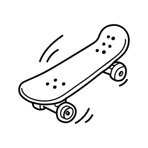 Skateboard, Longboard, Skating, Plaything, Game, icon