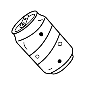 Soda Can, Drink, Beverage, Refreshment, Juice icon