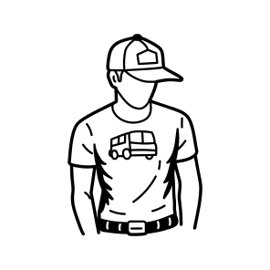 Street Fashion, Young Boy, Man, Clothing, Apparel icon