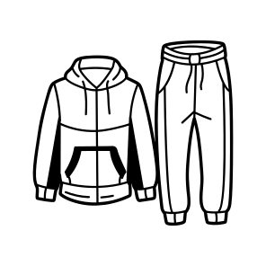 Tracksuit, Clothing, Apparel, Outfit, Wearable, icon