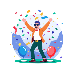 Dancing, Party, Celebration, Happy, Cheerful icon