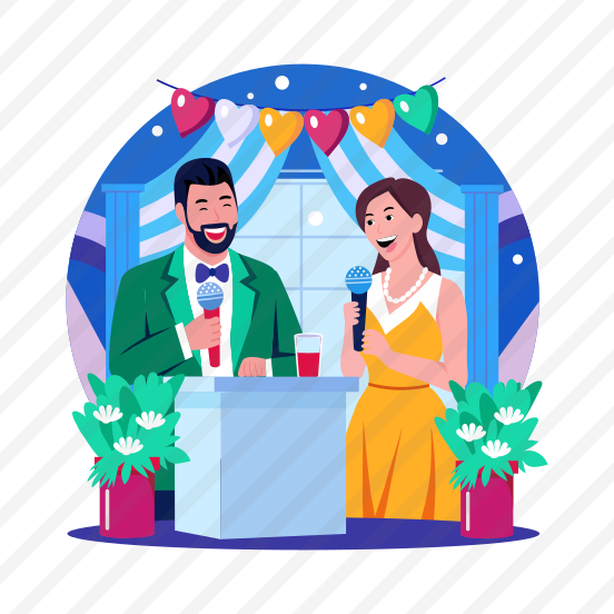 Wedding Speech, Speaking, Groom, Smiling, Ceremony preview