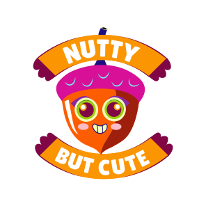 Acorn Fruit, Nut, Thanksgiving, Festival, Typography, Lettering icon