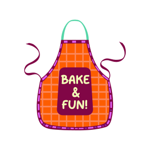 Apron, Apparel, Baking, Thanksgiving, Typography, icon