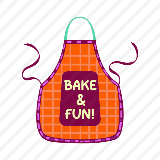 Apron, Apparel, Baking, Thanksgiving, Typography, preview
