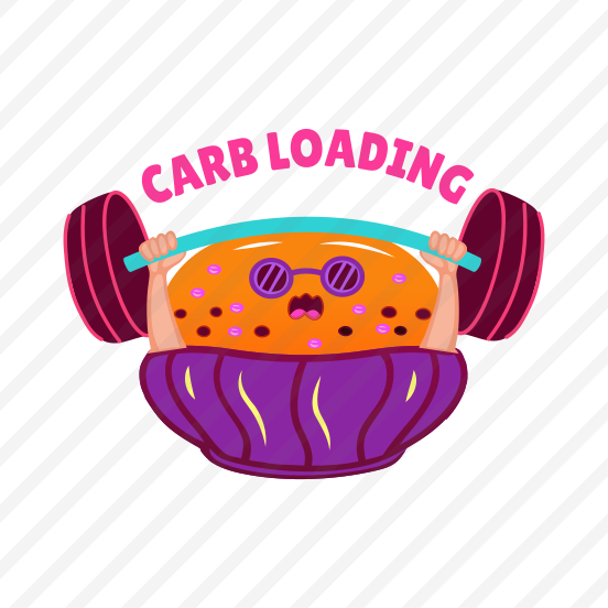 Carb Loading, Weightlifting, Bodybuilding, Thanksgiving, Typography, preview