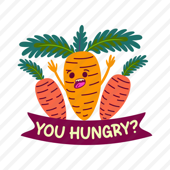 Carrot Character, Harvest Season, Thanksgiving, Festival, Typography, preview