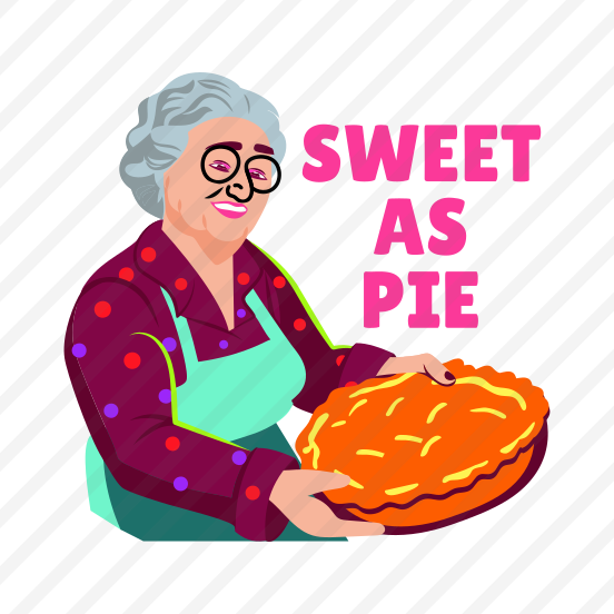 Cooking Pie, Grandmother, Thanksgiving, Festival, Celebration, preview