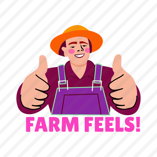 Happy Farmer, Thanksgiving, Festival, Celebration, Typography, preview