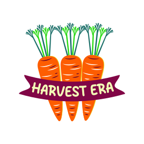 Harvest Era, Carrots, Vegetable, Thanksgiving, Typography, icon