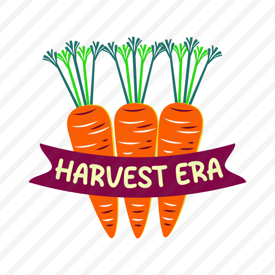 Harvest Era, Carrots, Vegetable, Thanksgiving, Typography, preview