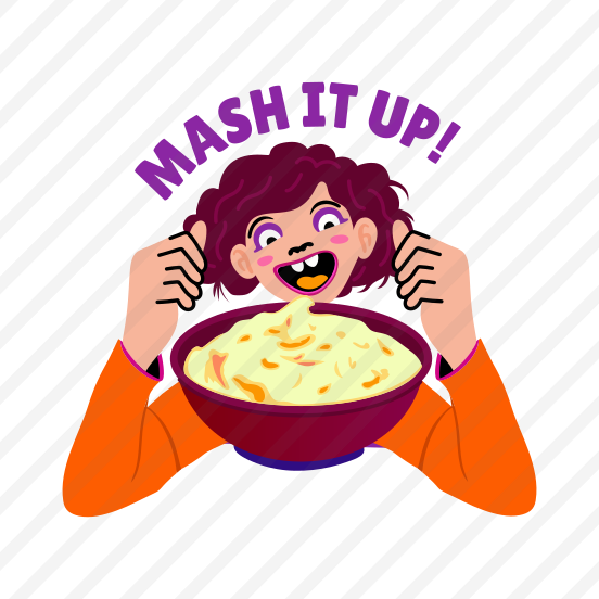 Mashed Potatoes, Eating, Food, Thanksgiving, Festival, preview