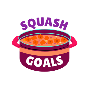 Squash Goals, Food, Thanksgiving, Festival, Typography, icon