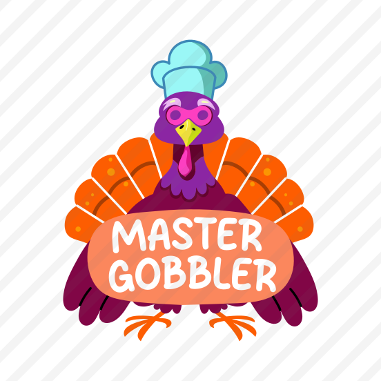 Thanksgiving Bird, Turkey, Festival, Celebration, Typography, preview