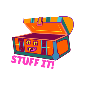 Treasure Chest, Container, Storage, Thanksgiving, Typography, icon