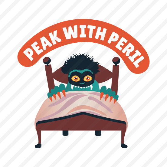 Bed Monster, Scary, Peeking, Spooky, Halloween preview