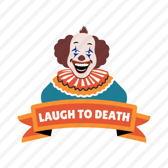 Scary Clown, Jester, Smiling, Haunted, Buffoon preview