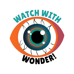 Scary Eyeball, Observing, Eye, Spooky, Typography icon