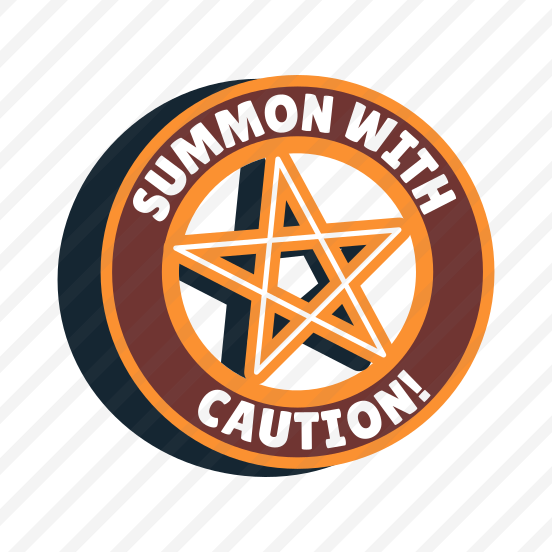 Summon Caution, Pentagram, Occult, Symbol, Mystic preview