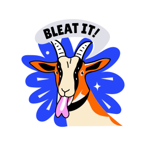 Bleat It, Licking, Goat, Pet, Animal, icon
