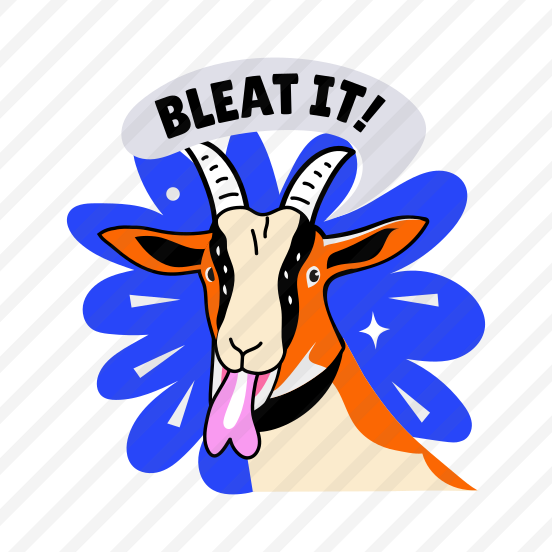 Bleat It, Licking, Goat, Pet, Animal, preview