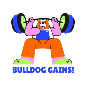 Bulldog, Weightlifting, Pet, Animal, Strong icon