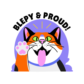 Cat Paw, Feline, Pet, Animal, Typography icon