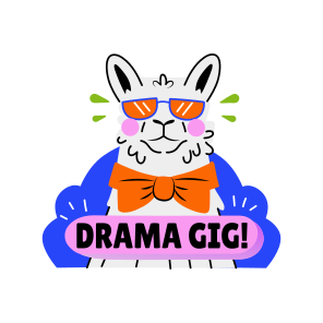 Cool Llama, Pet, Animal, Typography, Lettering icon