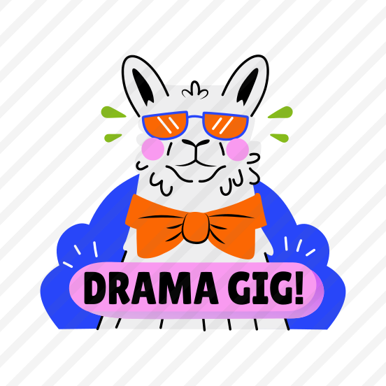 Cool Llama, Pet, Animal, Typography, Lettering preview