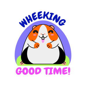 Cute Hamster, Happy, Pet, Animal, Typography icon