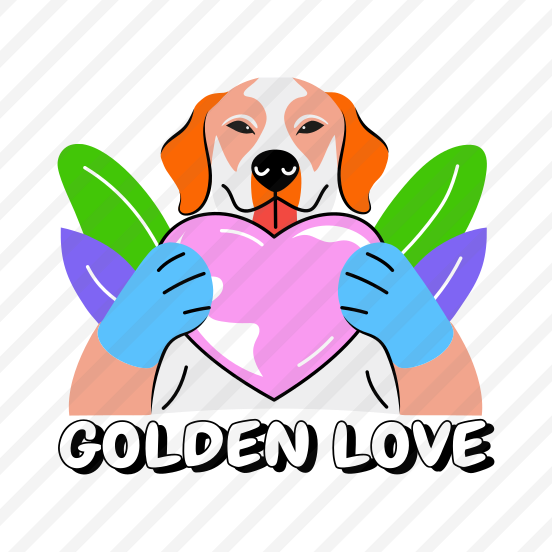 Lovely Dog, Companion, Pet, Animal, Typography preview
