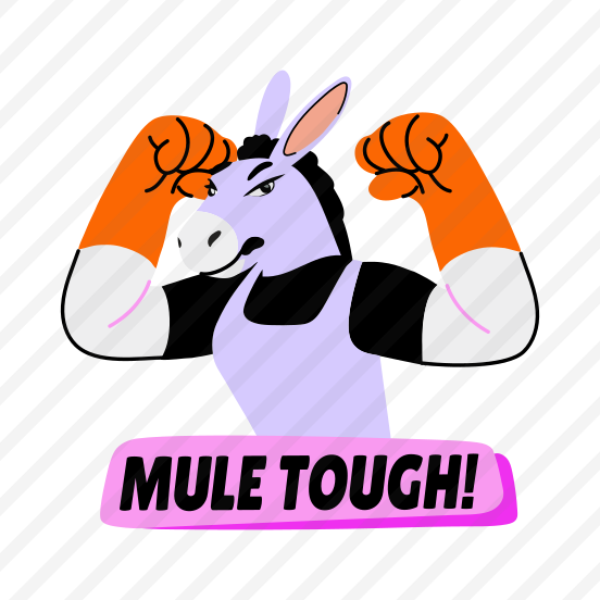 Mule, Strong, Flexing, Pet, Animal, preview