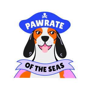 Pirate Dog, Animal, Pet, Typography, Puppy icon