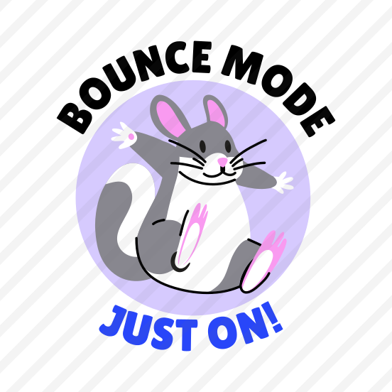 Rat Jumping, Rodent, Pet, Animal, Typography preview