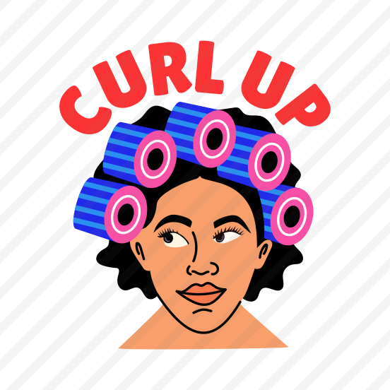Curl Up, Hairdo, Rollers, Styling, Haircare, preview
