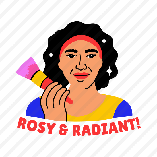 Fashion Girl, Blushing, Beauty, Makeup, Character, preview