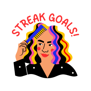 Hair Goals, Hairdye, Combing, Fashion, Beauty, icon