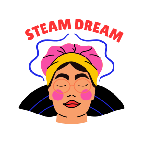 Hair Steam, Self Care, Relaxing, Haicare, Beauty icon