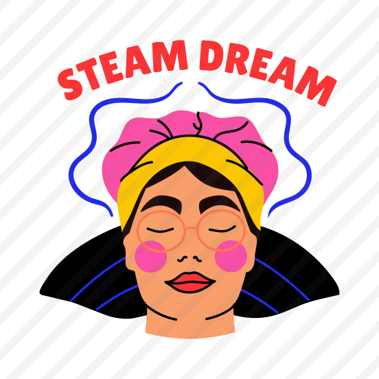 Hair Steam, Self Care, Relaxing, Haicare, Beauty preview