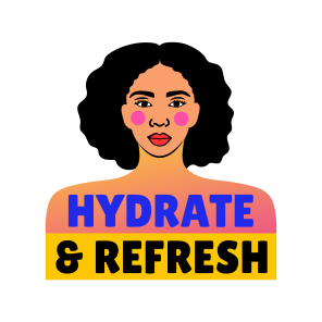 Hydrate Face, Refreshing, Skincare, Glowing, Beauty icon