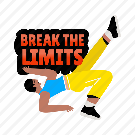 Breakdancer, Performing, Choreography, Dance Step, Typography preview