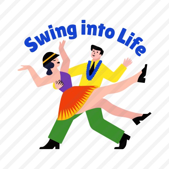 Couple Dance, Performing, Choreography, Dance Step, Typography preview