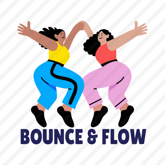 Dancing Duo, Performing, Choreography, Dance Step, Typography preview